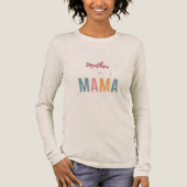 T-shirt En Tri-matière A comfortable t-shirt for your mother (Recto)