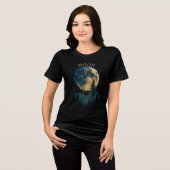 T-shirt En Tri-matière A wonderful and beautiful shirt for moon lovers. (Recto plein)