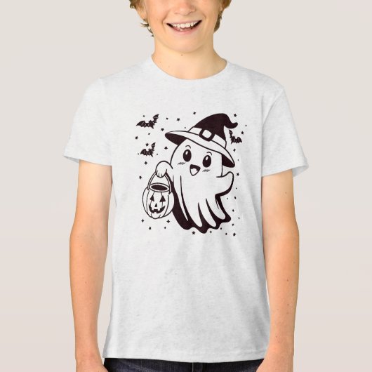 T-shirt En Tri-matière Abstract dark background with swirling spooky (Recto)