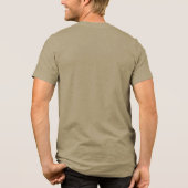 T-shirt En Tri-matière abstrait jaune (Verso)