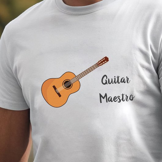T-shirt En Tri-matière Acoustic Guitar