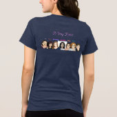 T-shirt En Tri-matière Add YOURSELF jenX Tunes Merch Women's (Verso)