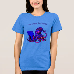 T-shirt En Tri-matière Addiction Internet
