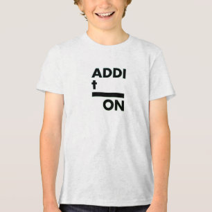 T-shirt En Tri-matière Addition Tee - Parce Que L'Amour Multiplie!