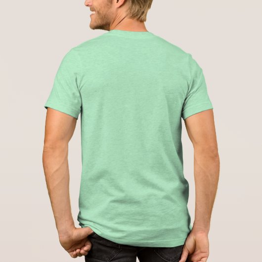 T-shirt En Tri-matière ADN arbre de vie stylisé vert (Verso)