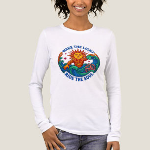 T-shirt En Tri-matière ADOM Nourrissez Votre Âme Soleil Cosmique