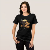 T-shirt En Tri-matière Adorable Halloween Cat T-Shirt (Recto plein)