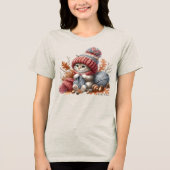 T-shirt En Tri-matière Adorable Knittin' Kittens (Recto)