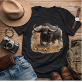 T-shirt En Tri-matière African Pride Buffalo | Cape Buffalo Strength