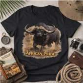 T-shirt En Tri-matière African Pride Buffalo | Cape Buffalo Strength