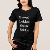 T-shirt En Tri-matière Afrikaans Attitude Tee (Recto)