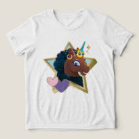 Afro Unicorn étoile magique