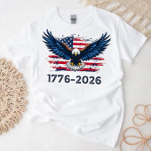 T-shirt En Tri-matière Aigle de l'Indépendance | 1776-2026