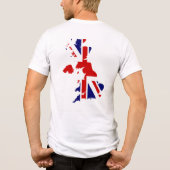 T-shirt En Tri-matière Aim High, Vote Lowe Statement British Map (Verso)