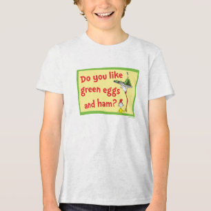 T-shirt En Tri-matière Aimez-vous les œufs verts et le jambon?