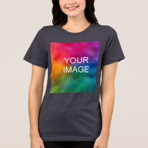 T-shirt En Tri-matière Ajouter Télécharger Votre Propre Photo Femens Soli