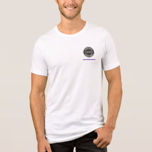 T-shirt En Tri-matière Ajoutez votre logo d'entreprise avec l'adresse du 