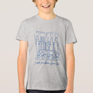 T-shirt En Tri-matière Alhambra Cour des Lions 1