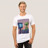 T-shirt En Tri-matière Alien  (Recto plein)