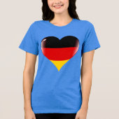 T-shirt En Tri-matière ALLEMAGNE Cadeau spécial Bleu Touriste Classique (Recto)