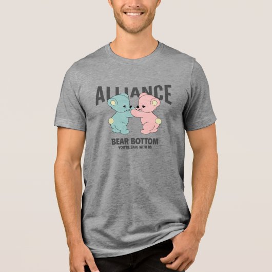 T-shirt En Tri-matière Alliance du bas de l'ours (Recto)