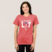 T-shirt En Tri-matière ALLONS AVOIR DES Feux D'artifice Patriotique (Recto plein)