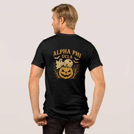 T-shirt En Tri-matière Alpha Phi Halloween (Verso intégral)