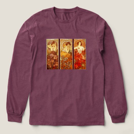 T-shirt En Tri-matière Alphonse Mucha (Motif devant)