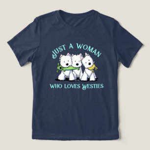 T-shirt En Tri-matière Amateur d'Westie KiniArt