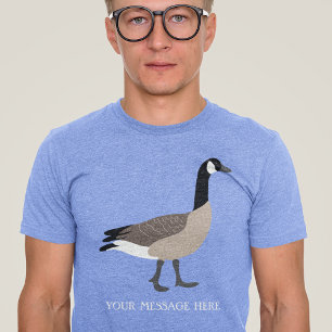 T-shirt En Tri-matière Amateurs d'oiseaux Illustration de l'oie du Canada