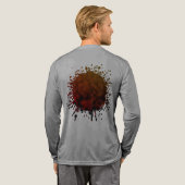 T-shirt En Tri-matière Amber Fade (Verso complet)