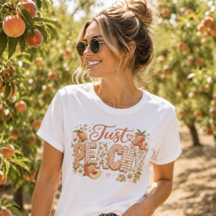 T-shirt En Tri-matière Ambiance estivale tout simplement pêche