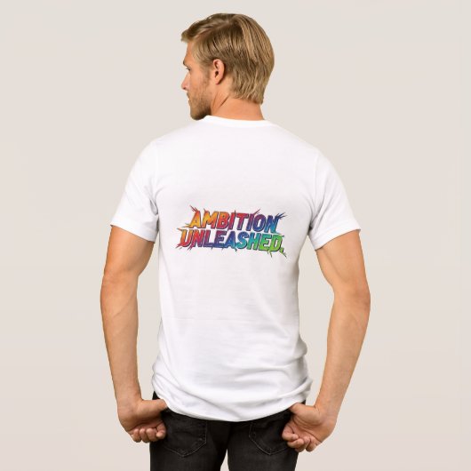 T-shirt En Tri-matière Ambition Libérée. (Verso intégral)