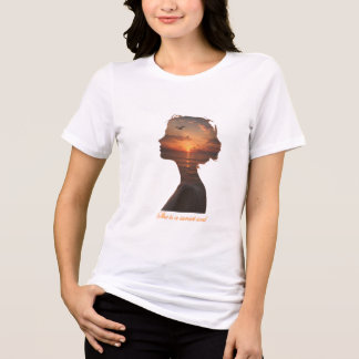 T-shirt En Tri-matière Âme de coucher de soleil