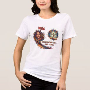 T-shirt En Tri-matière Âme marocaine et conception de symboles culturels