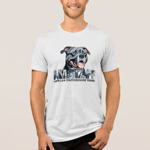 T-shirt En Tri-matière American Staffordshire Terrier - Amstaff