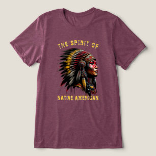 T-shirt En Tri-matière Amérindien