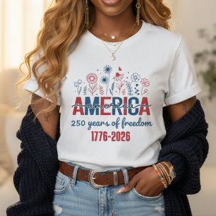 T-shirt En Tri-matière Amérique 250 Ans de Liberté