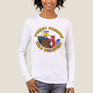 T-shirt En Tri-matière Amis de la forêt Découverte sauvage Art de la natu
