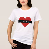 T-shirt En Tri-matière Amour (Recto)