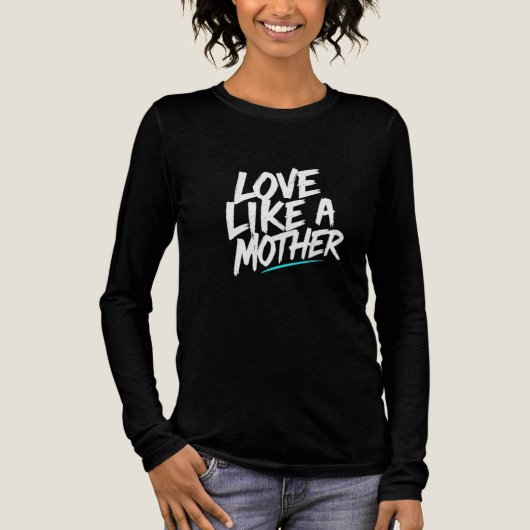 T-shirt En Tri-matière Amour comme une mère (Recto)