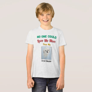 T-shirt En Tri-matière Amour de chiot Malshi drôle