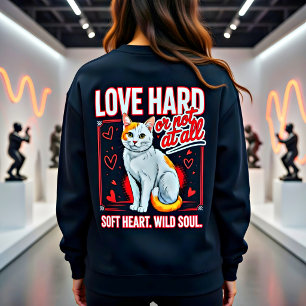 T-shirt En Tri-matière Amoureuse féline impertinente