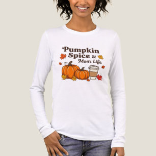 T-shirt En Tri-matière Amoureux de l'automne, épice de citrouille et vie