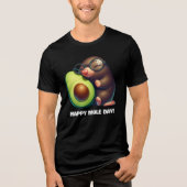 T-shirt En Tri-matière Amusant Avogadro's Avocado Happy Mole Day (Recto)