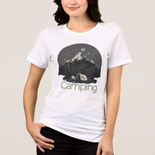 T-shirt En Tri-matière Amusant camping, idée de camping, explorer plus