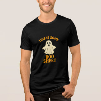 T-shirt En Tri-matière Amusant moderne mignonne Halloween Boo Sheet Ghost