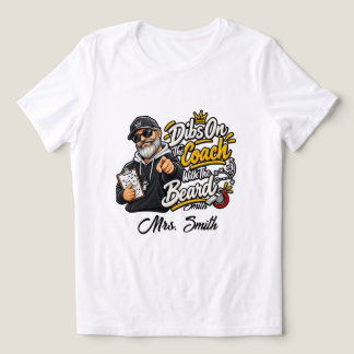 T-shirt En Tri-matière Amusant Sport Réservation Sur L'entraîneur Avec La