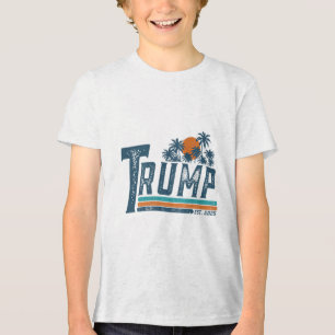 T-shirt En Tri-matière Amusant Trump Chemise Golfe Des États-Unis Amériqu