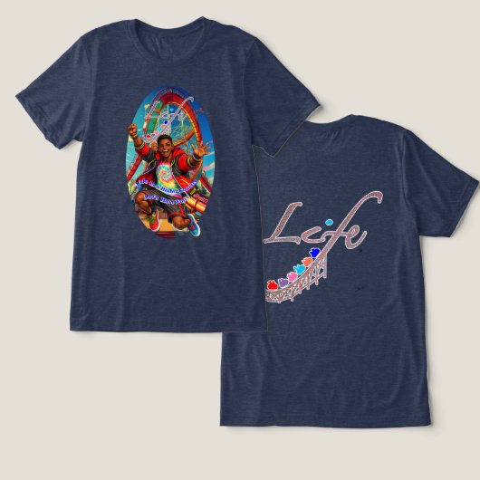 T-shirt En Tri-matière Amusons-nous! (Design Recto & Verso)